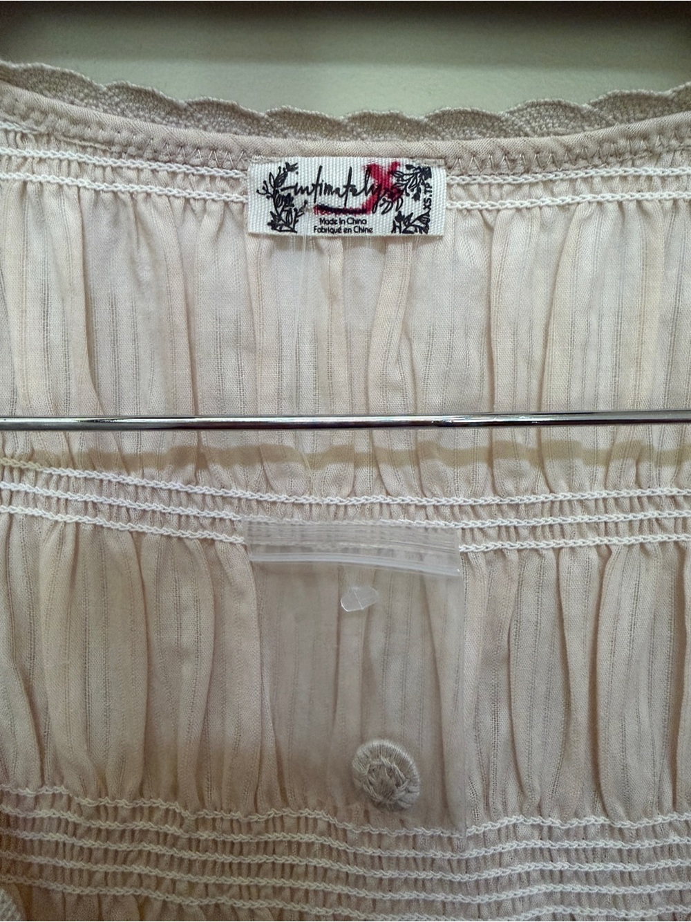 NWOT Free People Intimately Sweet Saloon Maxi Bodysuit - Picture 9 of 9